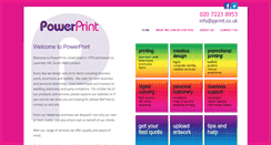 Desktop Screenshot of pprint.co.uk